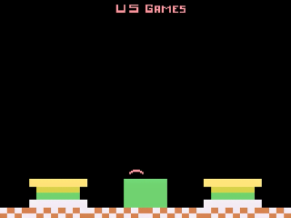 Picnic title screen for Atari 2600